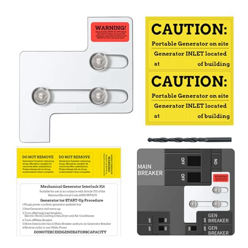 Семейный генератор для панелей 150 или 200 А. Прочный и простой в использовании