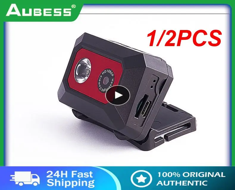 

1/2 шт. Ночная видеокамера 1080P уличная спортивная камера экшн-камера SOS на голову видеозапись на шлем DVR камера