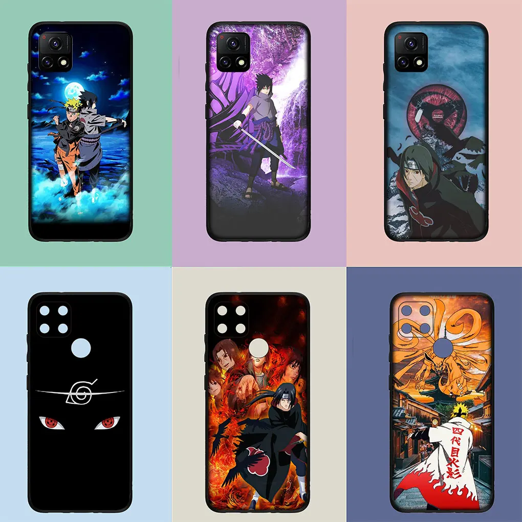 Anime Itachis Uchihas Akatsukis Sasukes Case for Samsung Galaxy S21 S20 Fe S23 S22 Ultra S8 Plus A25 A12 A13 A21S A73 + Casing