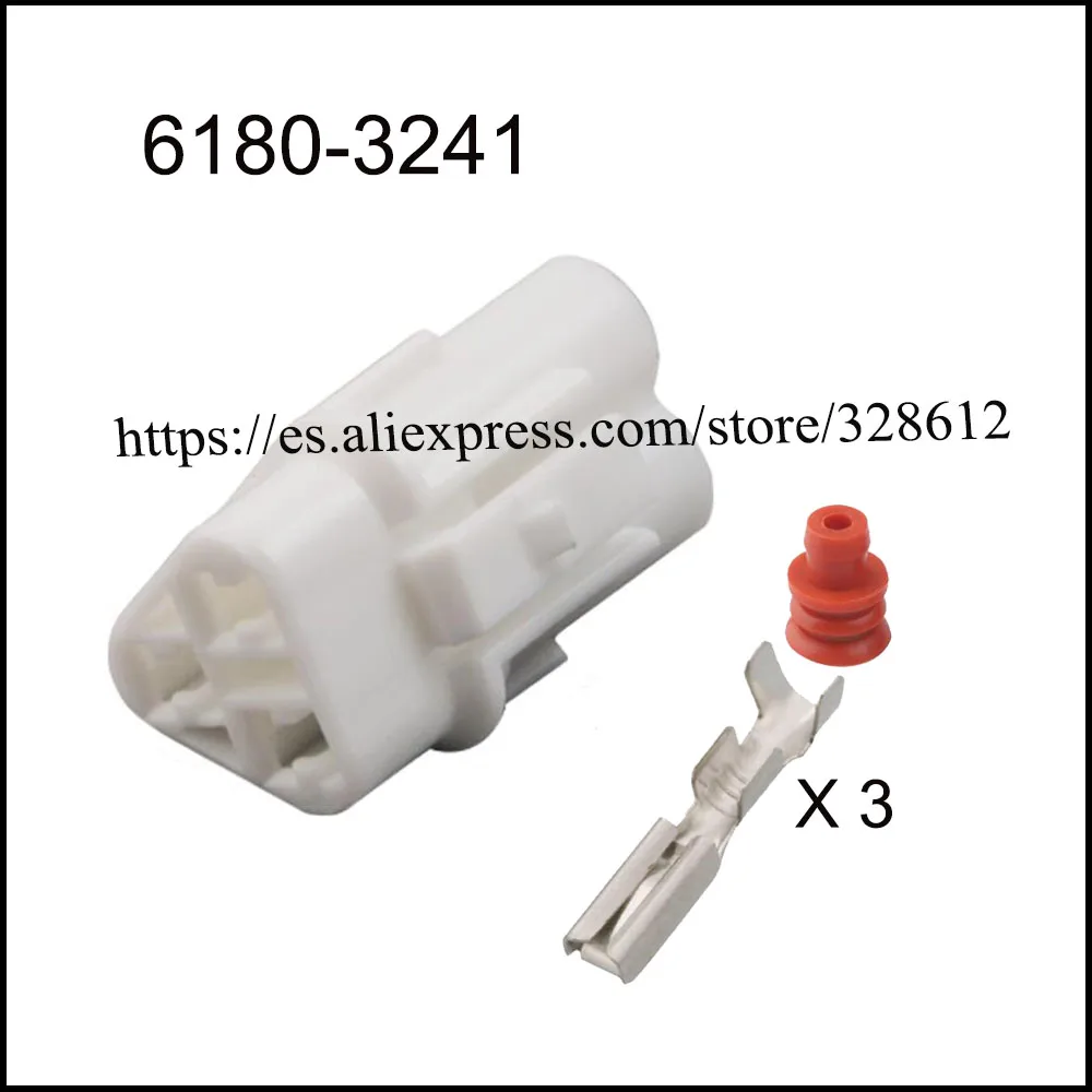 

100SET car wire connector ecu male female wire connector plug connector automotive wiring 3 pin terminal socket DJ7031F-2-21