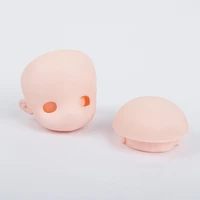 bjd doll accessories doll head opening cover 3 points diy makeup for 30cm baby boy dolls head 3d eye baby doll gifts for girls