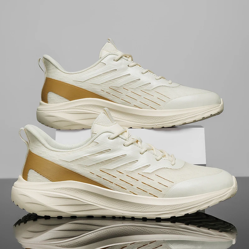 Высококачественные мужские кроссовки для бега дышащие повседневные спортивные