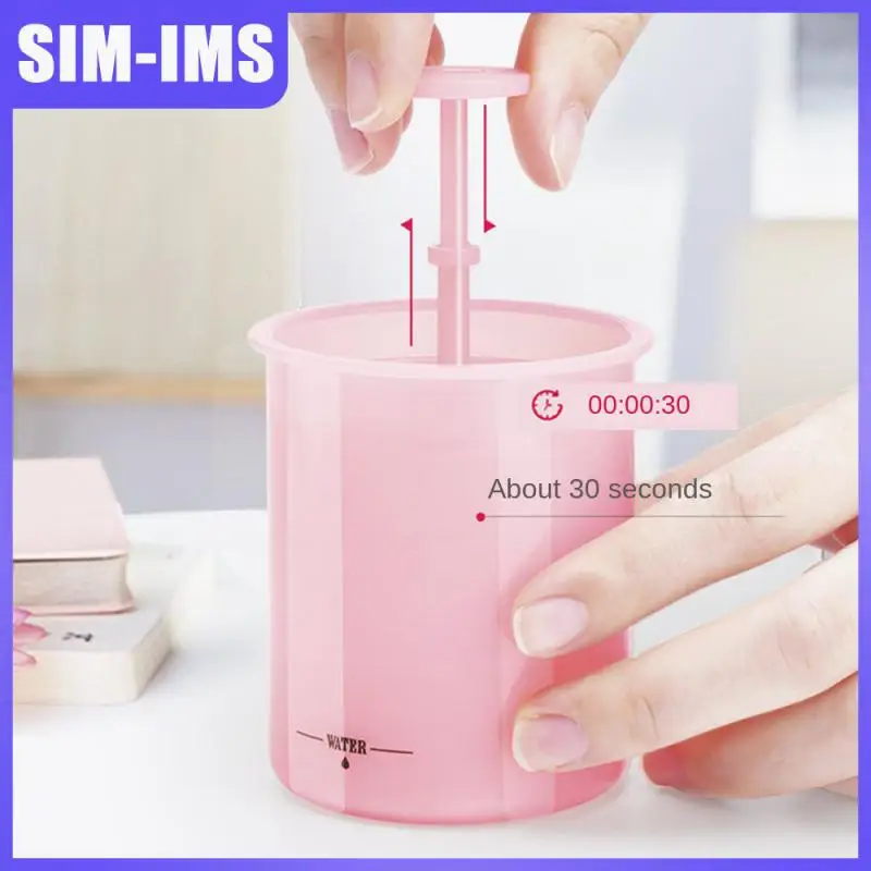 

Simple Shampoo Bubble Cup Pp Portable Foam Maker Bubble Reusable Foamer Device Home Products Mini Manual Bubble