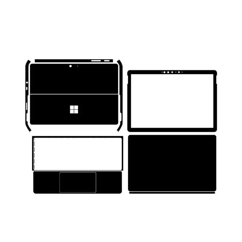 

Наклейка на ноутбук KH, Защитная крышка для Microsoft Surface GO3