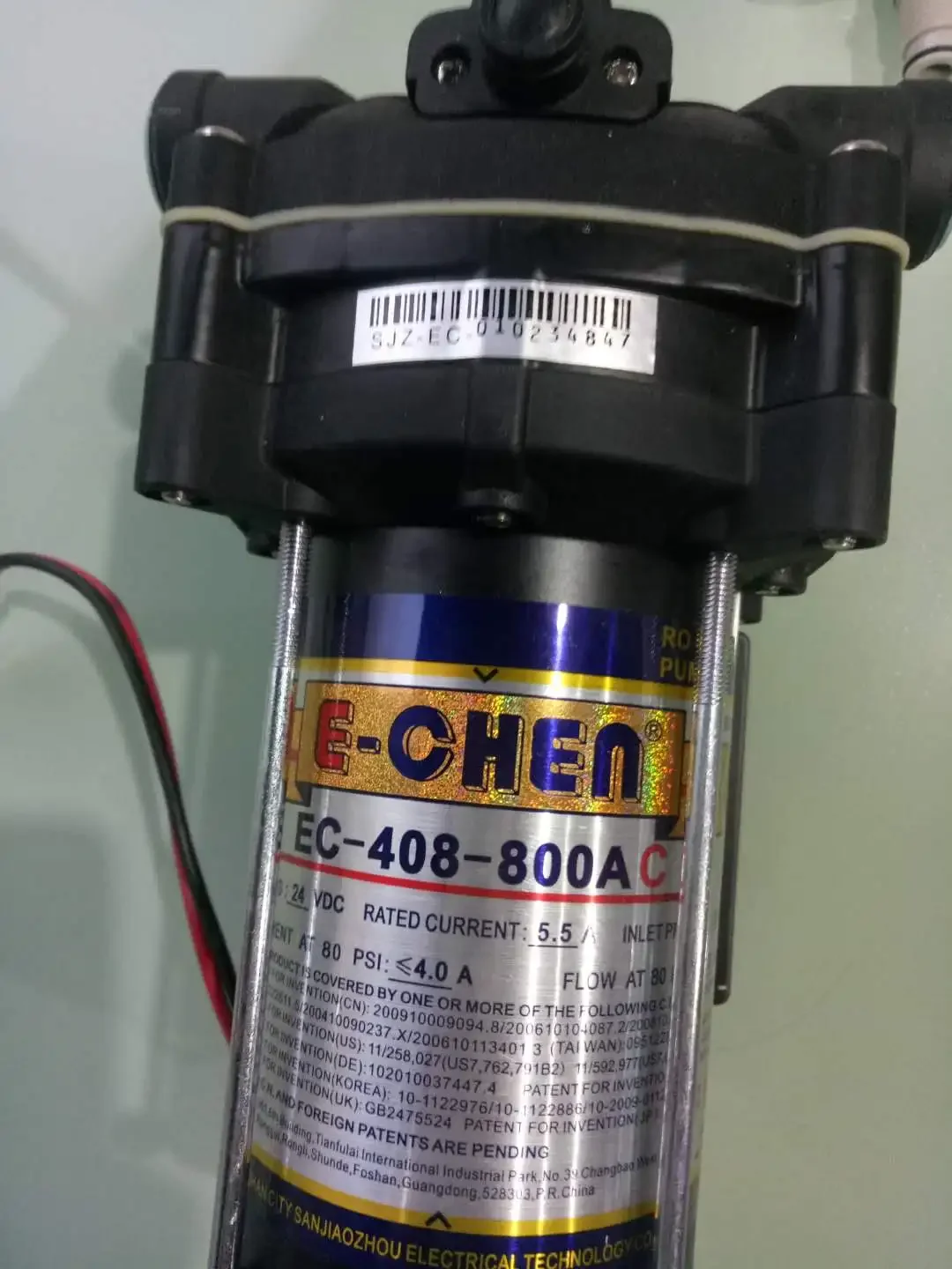 Мембранные насосы Echen Micro высокого давления 800G