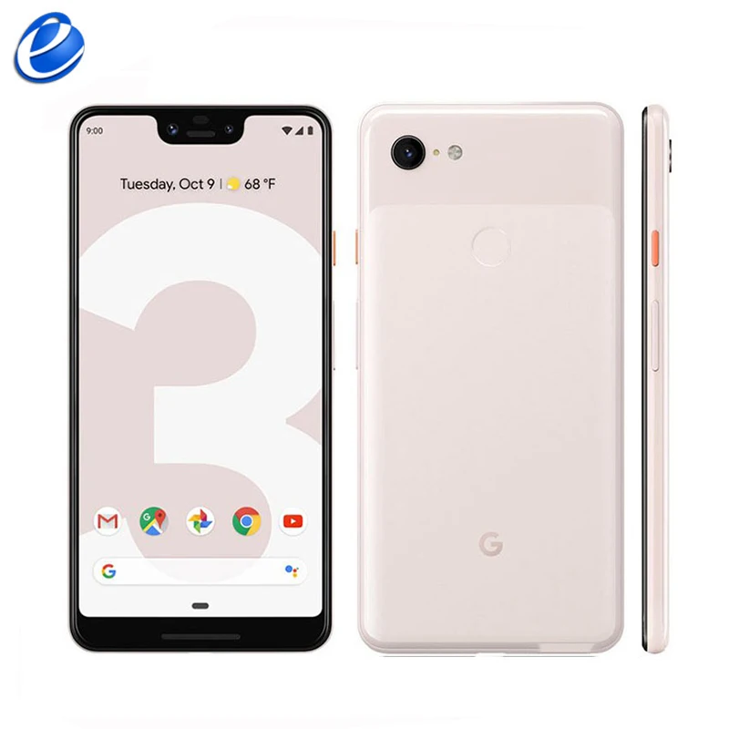 

Original Google Pixel 3 XL 6.3" Octa Core 4GB RAM 64GB ROM Google Pixel NFC Fingerprint mobile phone original fast charger