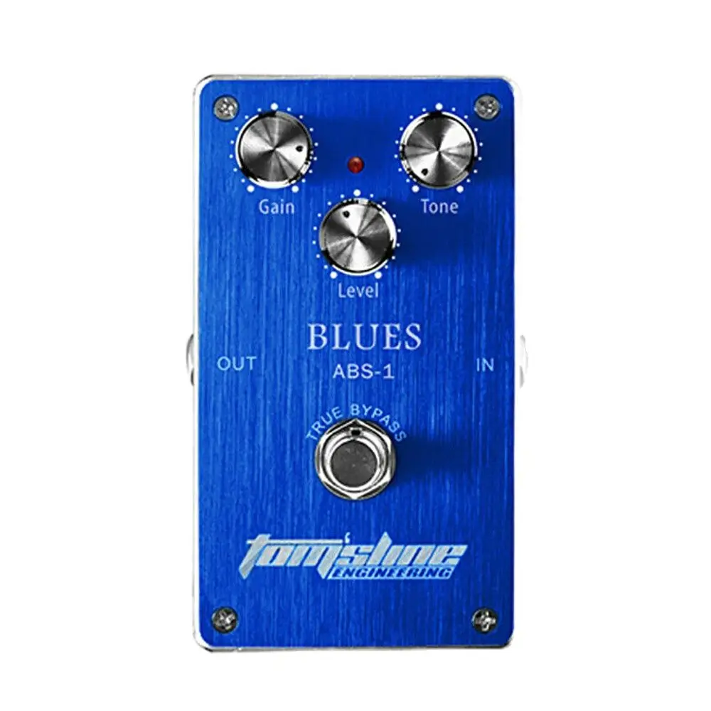 

Aroma ABS-1 Blues Distortion Electric Guitar Effect Pedal True Bypass Design Alloy Shell Electric Guitar Bass Music Accessories