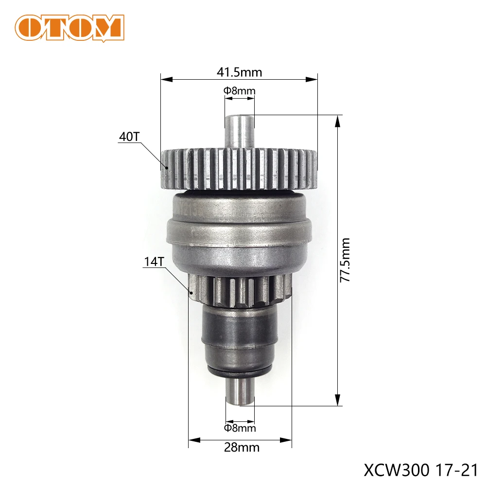 

Стартовый привод для мотоцикла Bendix для KTM XC XCW EXC EXCE Freeride HUSQVARNA TE TX GASGAS EC EX 200 250 300 внедорожные аксессуары