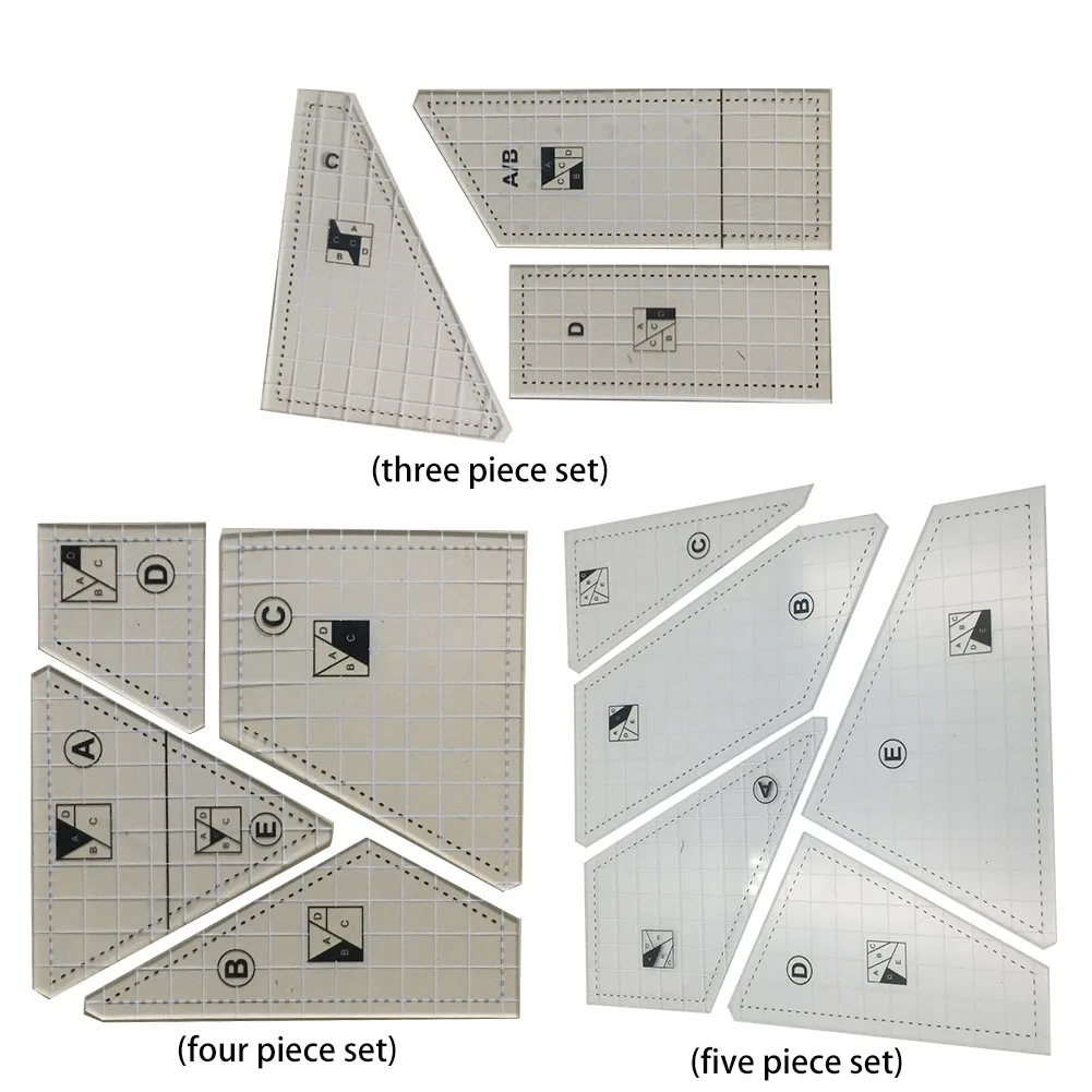 Акриловый шаблон сделай сам для квилтинга линейка швейной машины квадратный