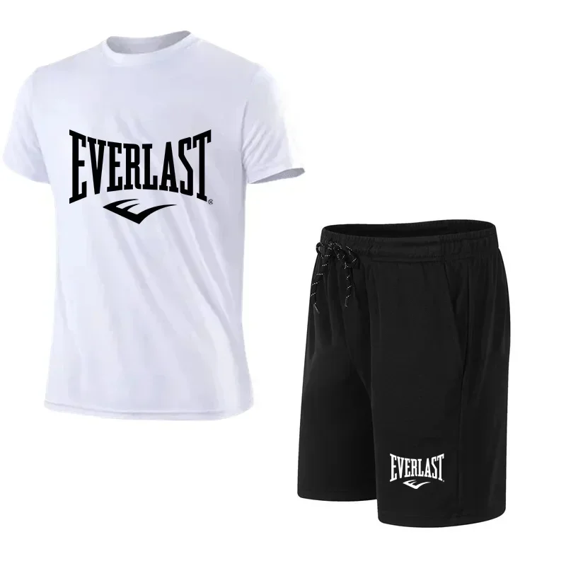 Фото EVERLAST, камуфляж неформальный для мужчин + брюки cortos, комплект из 2-х предметов, комплект deportivo de manga corta con respira №3