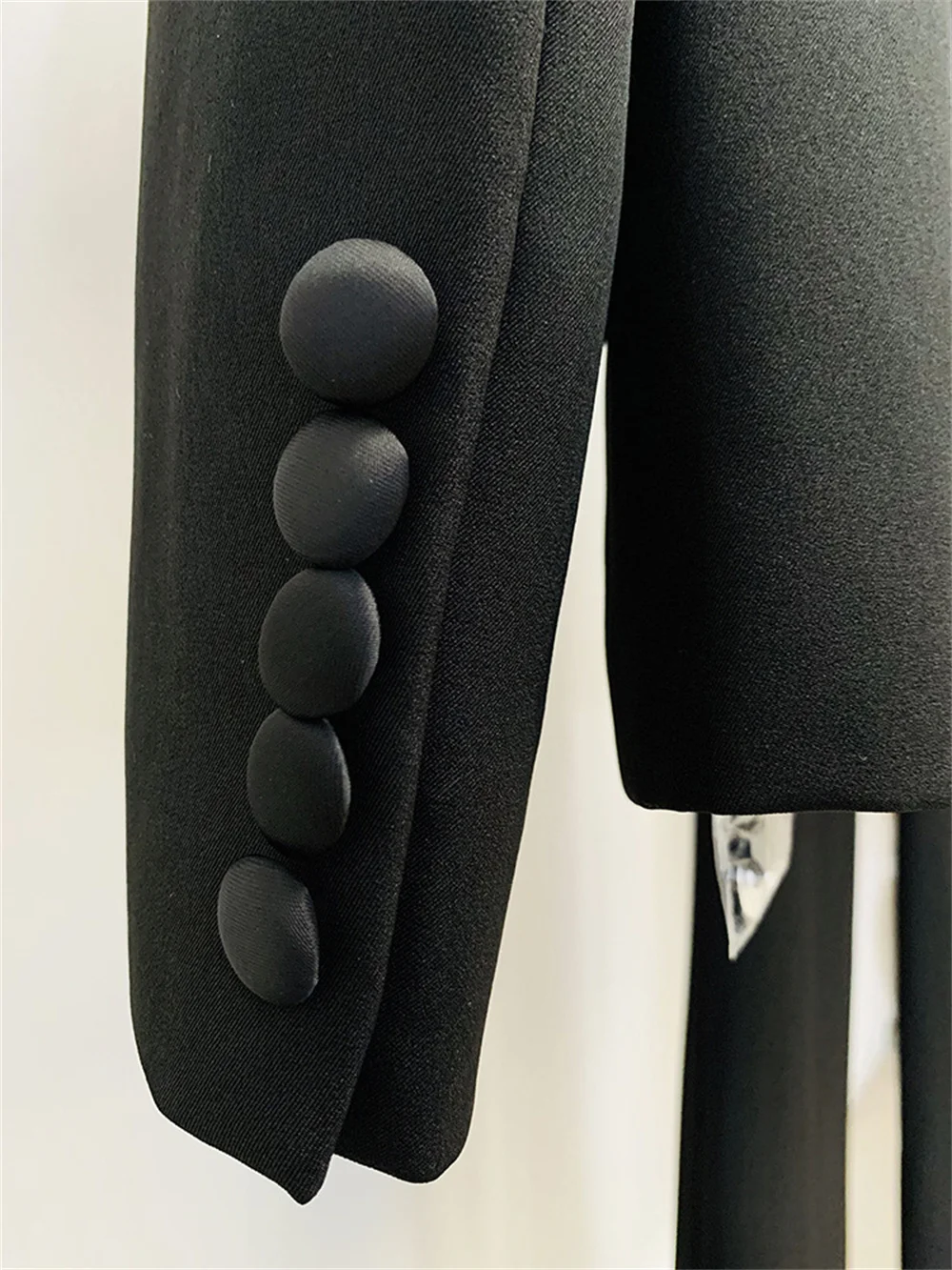 Luxury Set Woman 2 Pieces Newest 2023 Diamonds Designer Single Button Blazer Flare Pants Suits Formal Celebrity Party Pant Sets