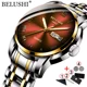 2022 Top Brand Luxury Colorful Male Watch Business Full Steel Mens Watches Waterproof Quartz Gold Men`s Watchs Relogio Masculino Other Image
