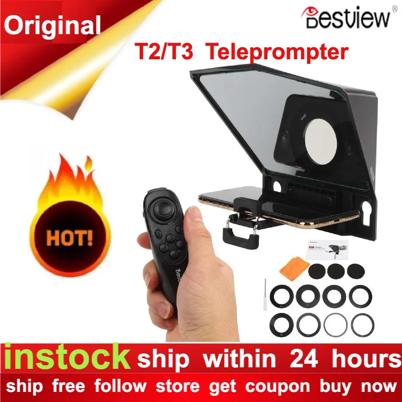 Besview Bestview T2 T3 телесуфлер для 8-дюймового планшетного ПК SLR-камеры портативное