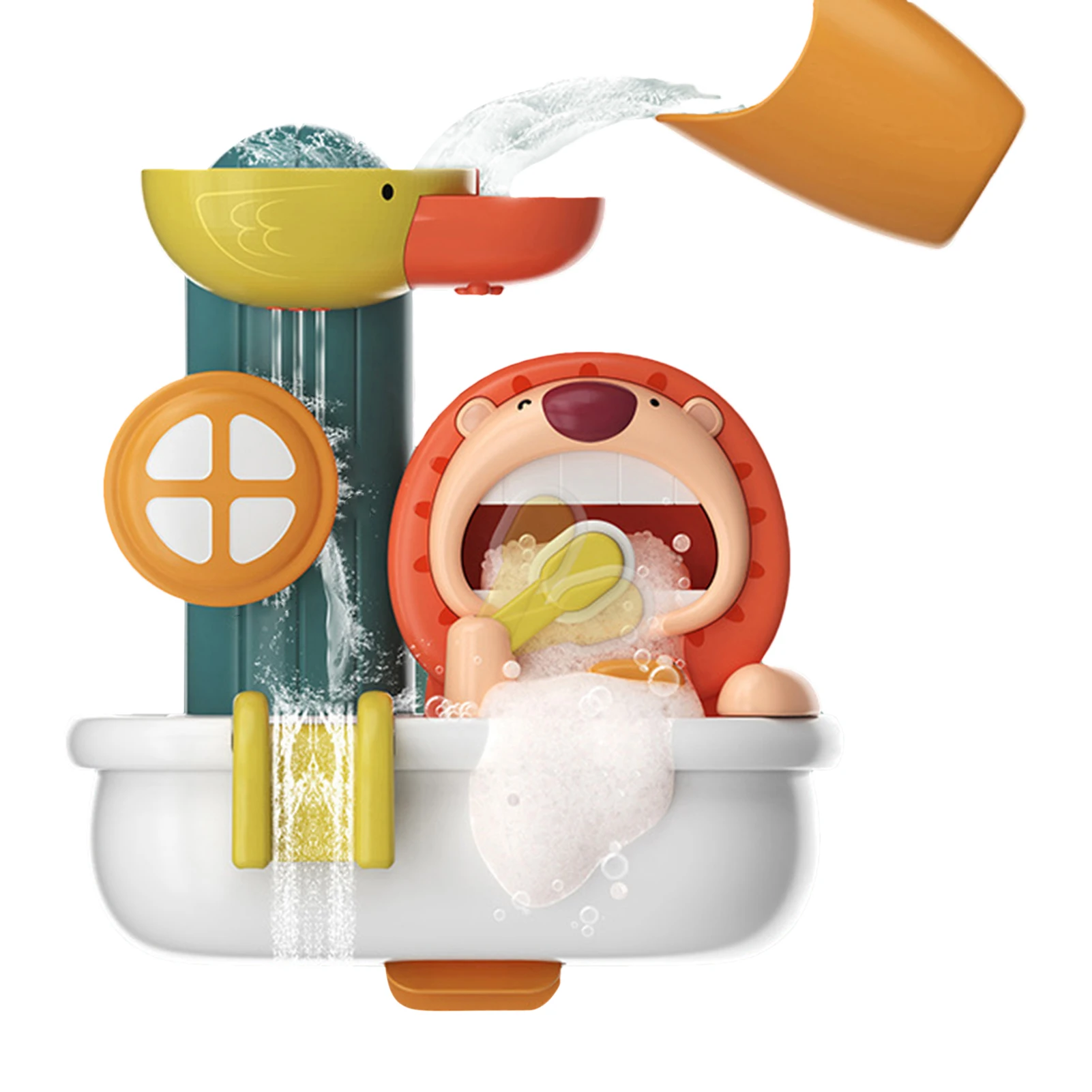 

Cute Baby Bathtub Toy Cute Baby Bathroom Toy Bathroom Infants Game Toy With Interesting Bubble Bring Fun Bathing Wall Mounted