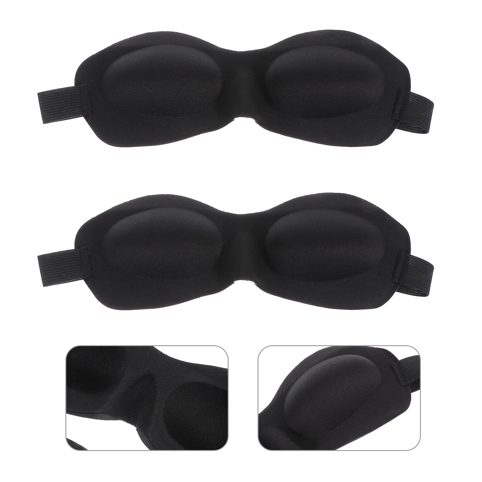 

Eye Blindfoldsleeping Cotton Blinders Travel Night Patch Covers Trouble Cover