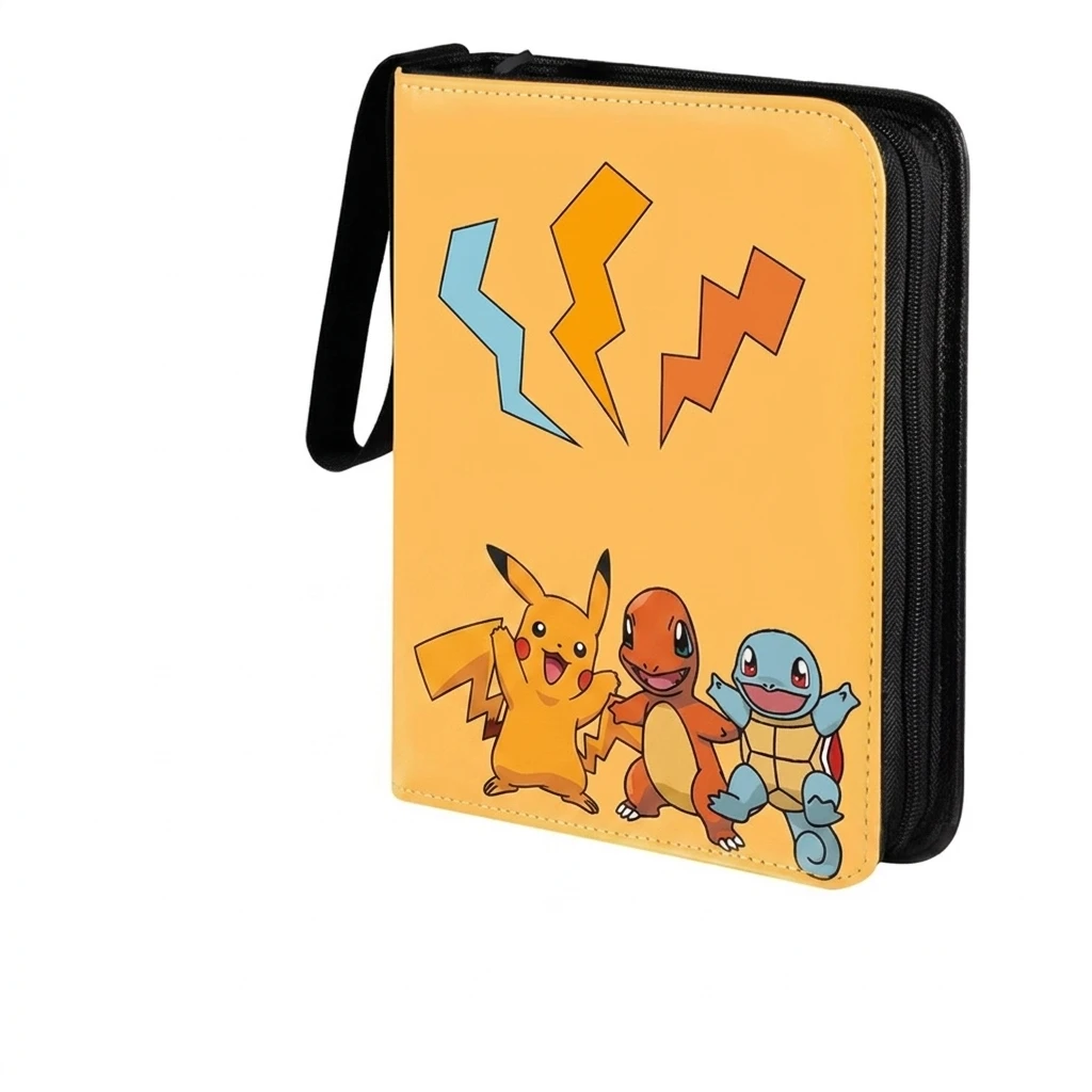 Коллекционный альбом-биндер Bandai Pokemon Pikachu Pokeball на 49 карточек для хранения коллекционных карт Pokemon Verzamelmap, подарок (art.: 3920db04866ff) - 3920db04866ff