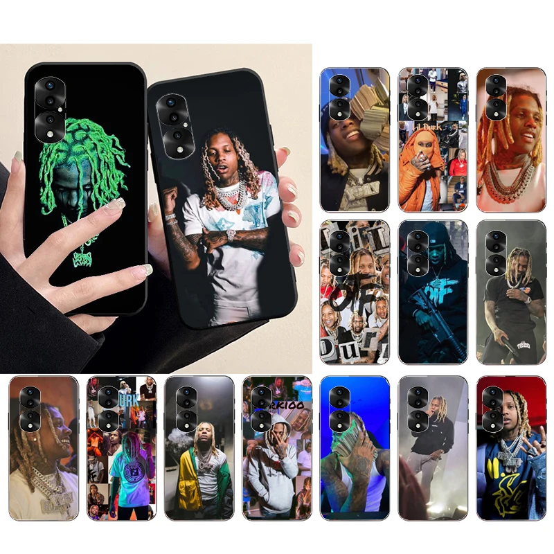 

lil durk Phone Case for Huawei P50 Pro P30 P40 Lite P40Pro P20 lite Mate 50 20Pro 20lite Y6P Y5P Y9A Nova 70 Funda