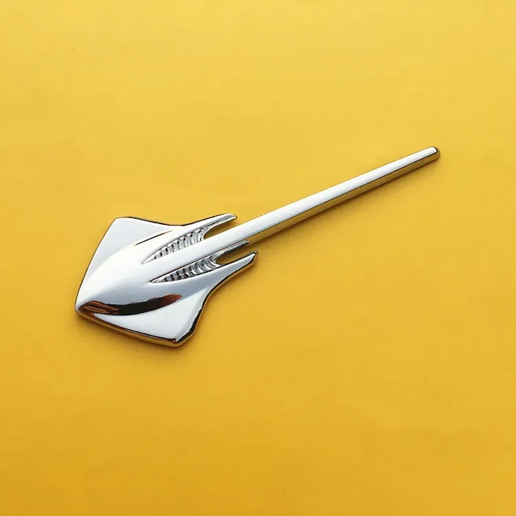 

1 шт. 3D логотип ската для Chevrolet Corvette Stingray Z06 Convertible Z71, капот автомобиля, крыло, багажник, задняя наклейка, эмблема, значок, наклейка