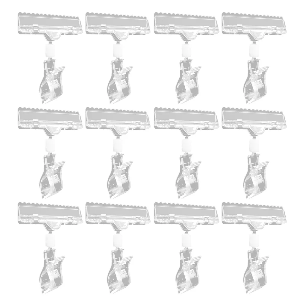 

Tag Holder Clips Stand Clip Sign Display Name Onlabel Cabinet Magnetic Shelf Rotatable Acrylic Supermarket Clampbusiness Holders