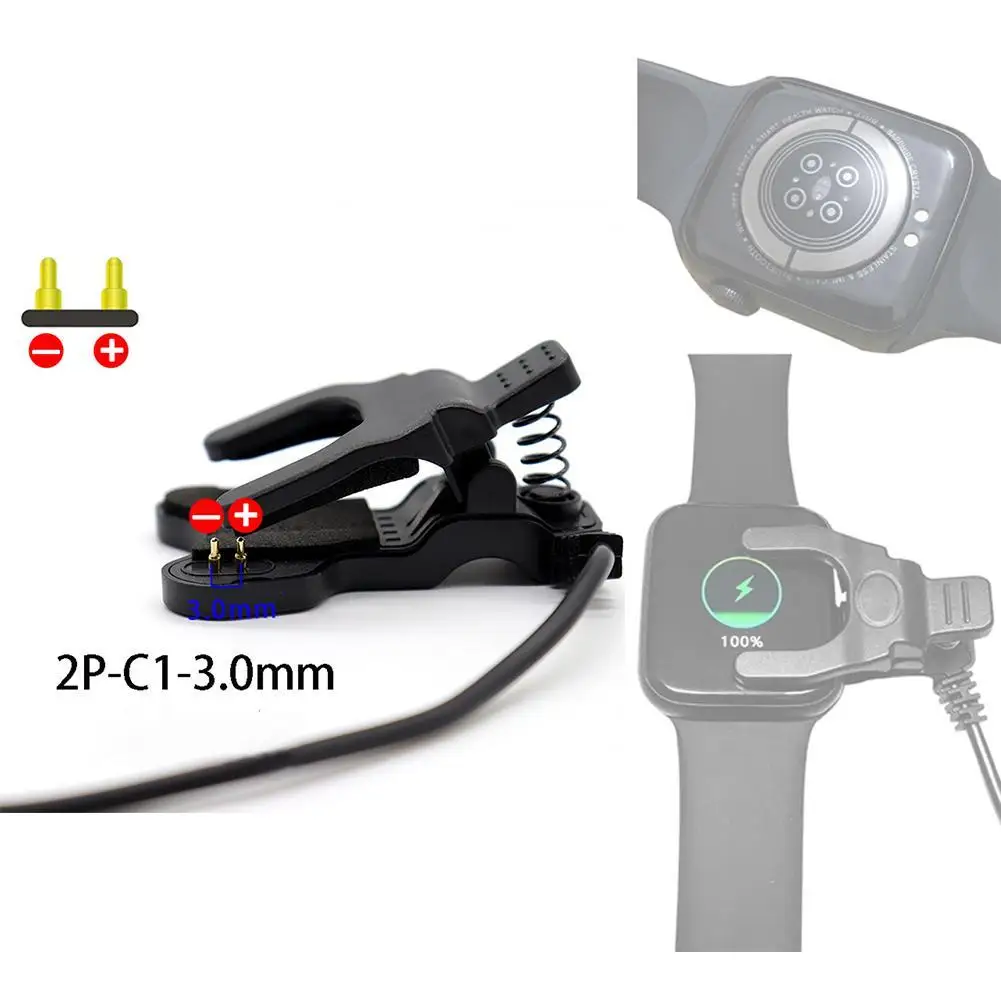 Универсальный 2P 3P Контактный детский браслет часы A09 зарядка универсальный