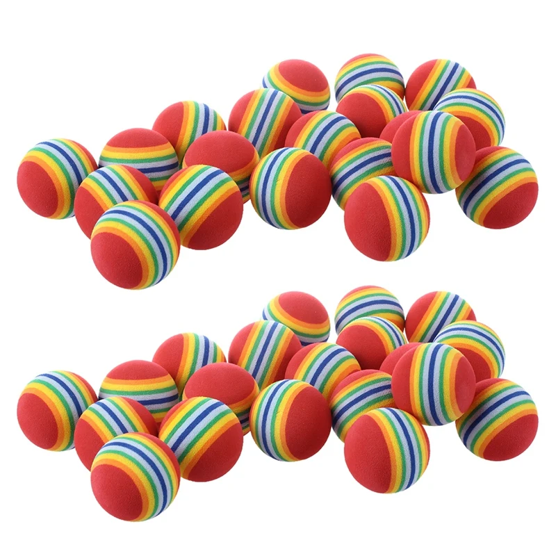 

40Pcs Golf Balls Of Sponge For Training