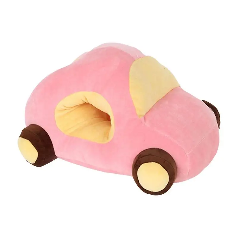 

Car Shaped Pillow Car Shaped Headrest Neck Pillow Elastic O-Shaped Hole Design Plush Pillow For Neck Support Portable Doll Toys