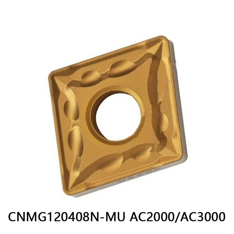 

Original CNMG120408N-MU AC3000 AC2000 Carbide Inserts Blade Turning Tools Lathe Cutter CNMG 120408 CNMG120408 N MU CNC for Steel