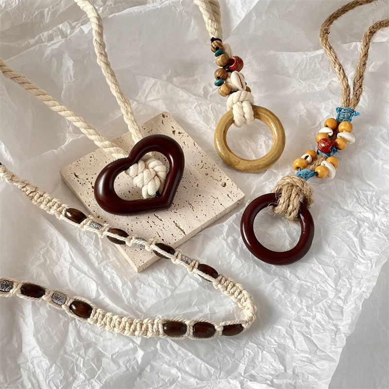 

Тканый пояс, Женский поясной ремень, винтажный ремень из пеньковой веревки с круглой пряжкой для джинсов, корсет, пояс на бедра, высокий пояс для платья, аксессуары