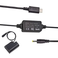 dmw dcc12 dc coupler and usb c ac power adapter set replace panasonic blf 19 battery for lumixdmc gh3dmc gh3kdc gh5dc g9 camera
