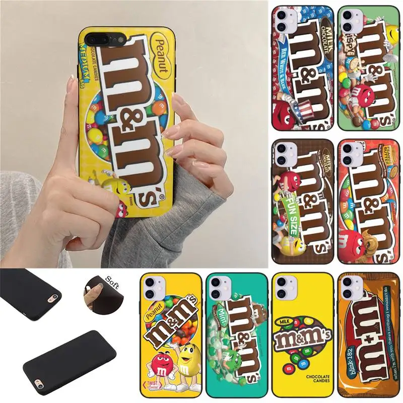 

M&M's Chocolate Nutella Bottle Capa Phone Case fundas shell cover for Samsung A51 A52 A71 A72 A80 A91 A20E A32 A31 A21 A11