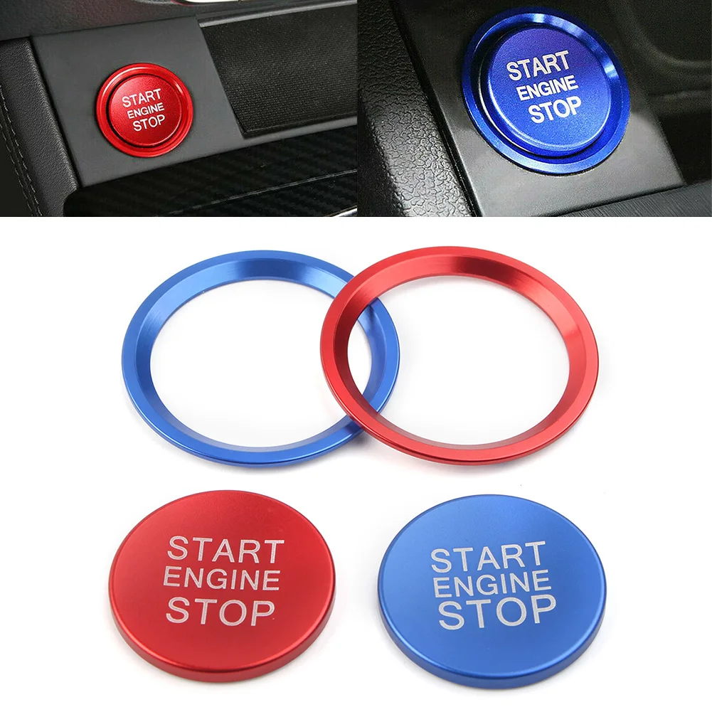 

Car Engine Start Button Ring Decaration Cover Trim Aluminum Alloy For Audi A4 A5 A6 A7 A8 Q5 etc.