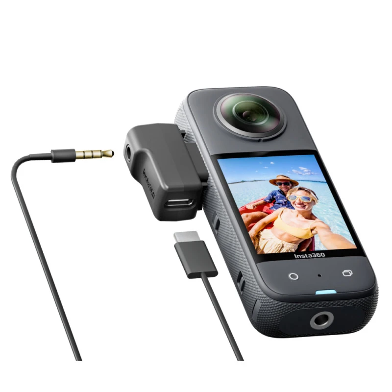Разъем для микрофона камеры Insta360 ONE X3 RS