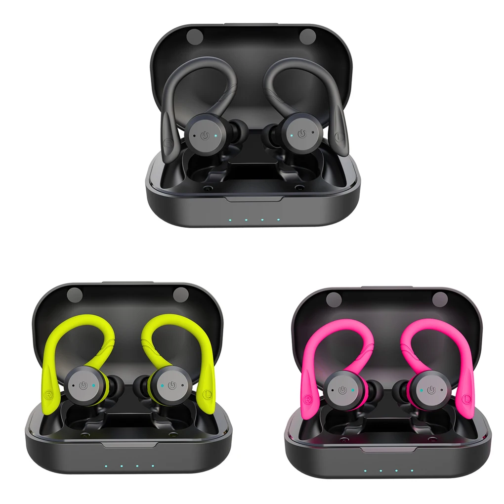 

Earbuds Wireless Earphone Charging Cabin Bluetooth 5.0 Stereo Earphone Sports hand-Free Headset for Xiaomi Huawei P40 Samsung