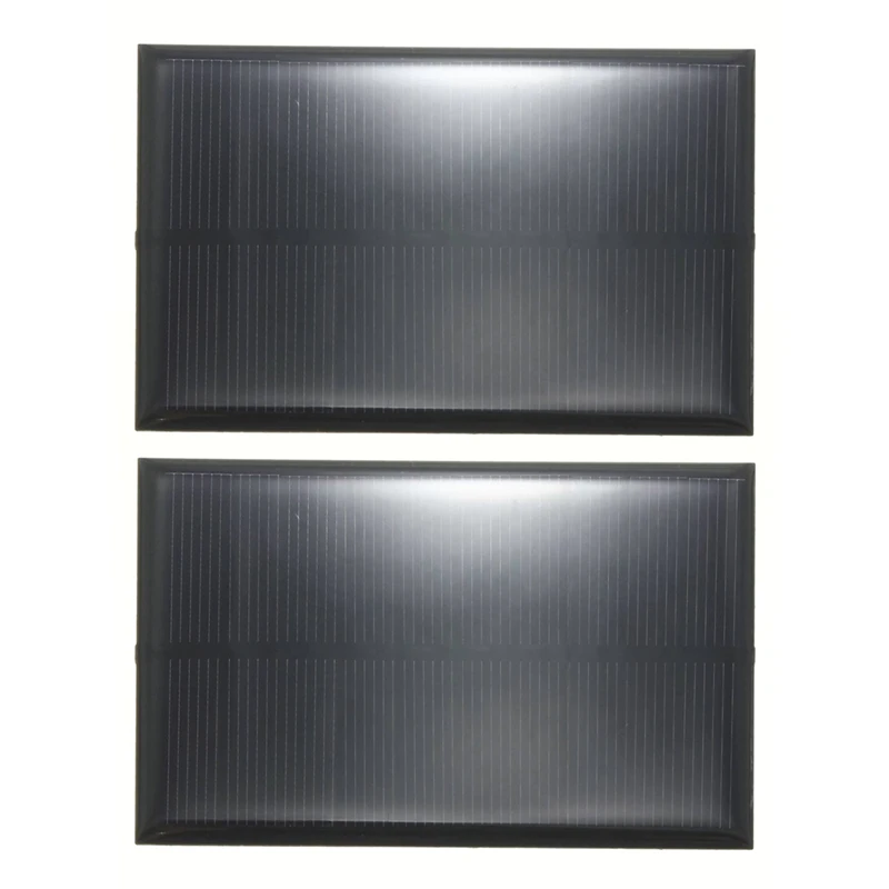 

2X 1.25W 5V 250MA Black Solar Panel