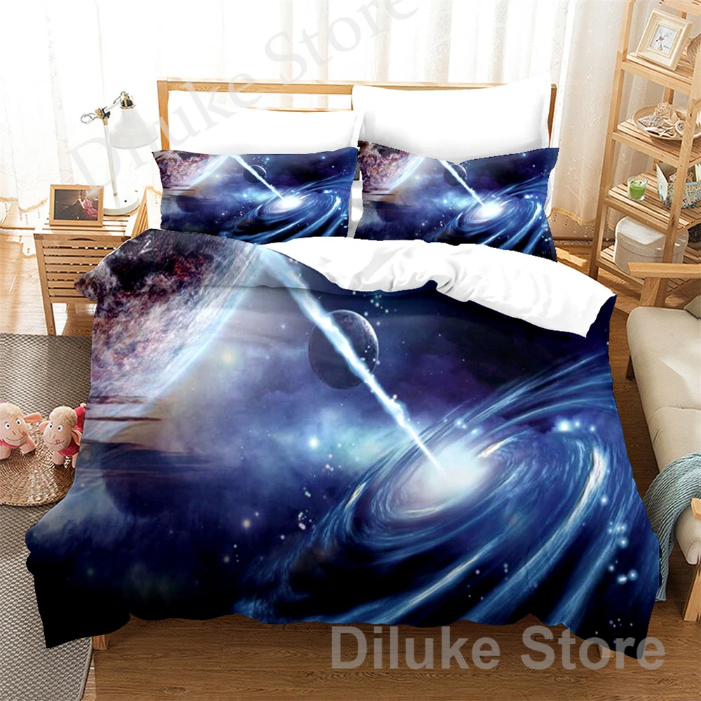 

3D Starry Sky Bedding Set Queen Bedding Duvet Cover Set Bedding Set Bed Cover Cotton Queen Bedroom Bed Cover Set Bed Set Bedding