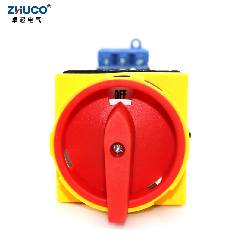 ZHUCO SZD11-32/ 300010 -B 32A 3P OFF ON Ручка отключения Кулачковый выключатель Изолятор