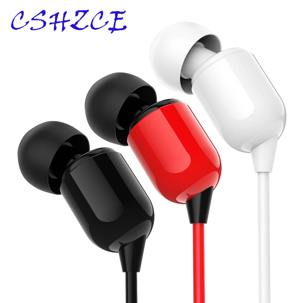 

Wired Earphones 3.5mm Plug Earpiece Bass Sports Binaural Headsets Earbud for Xiaomi Huawei IPhone Samsung Phones PC MP3