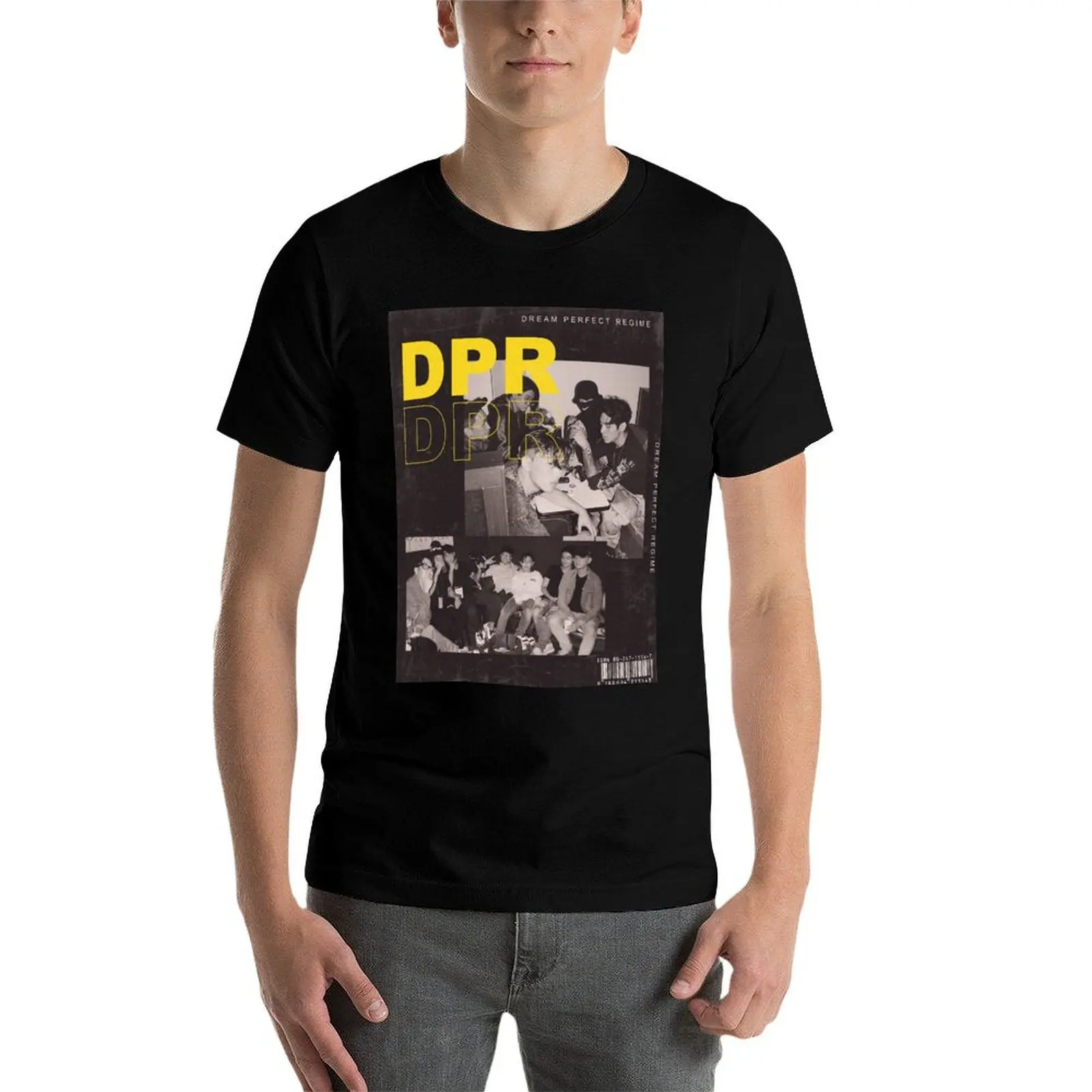 Фото Футболка DPR LIVE, мужская футболка из плотного хлопка, роскошная мужская футболка №4