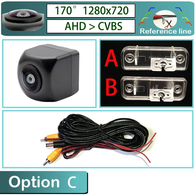 

AHD 720P Автомобильная камера заднего вида «рыбий глаз» для Mercedes Benz CLK Class W209 A209 C209 CLS W219 C219 SLK R171 CLC CL203