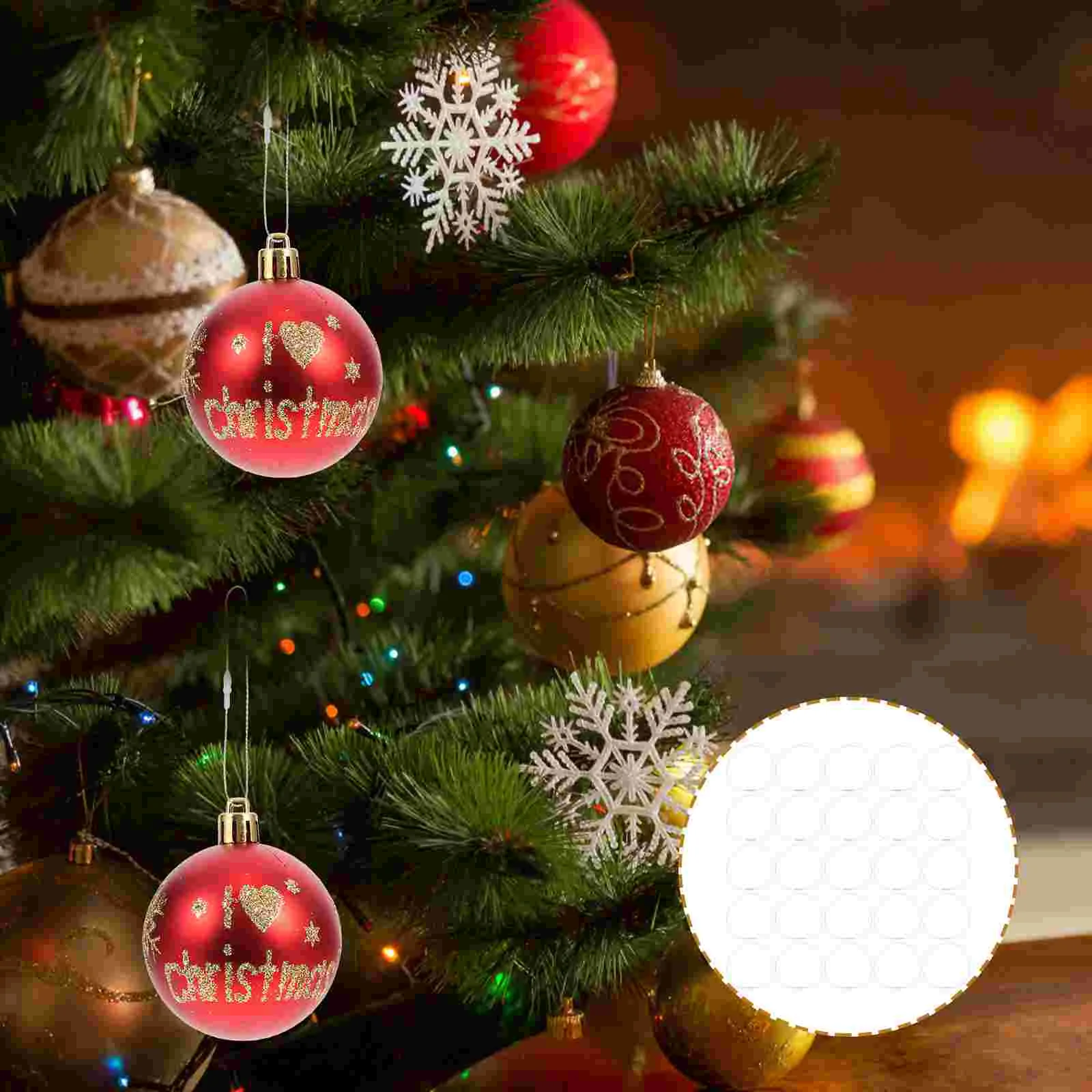 200 шт. ремешок для рождественского шара подвесные веревки ценники застежки