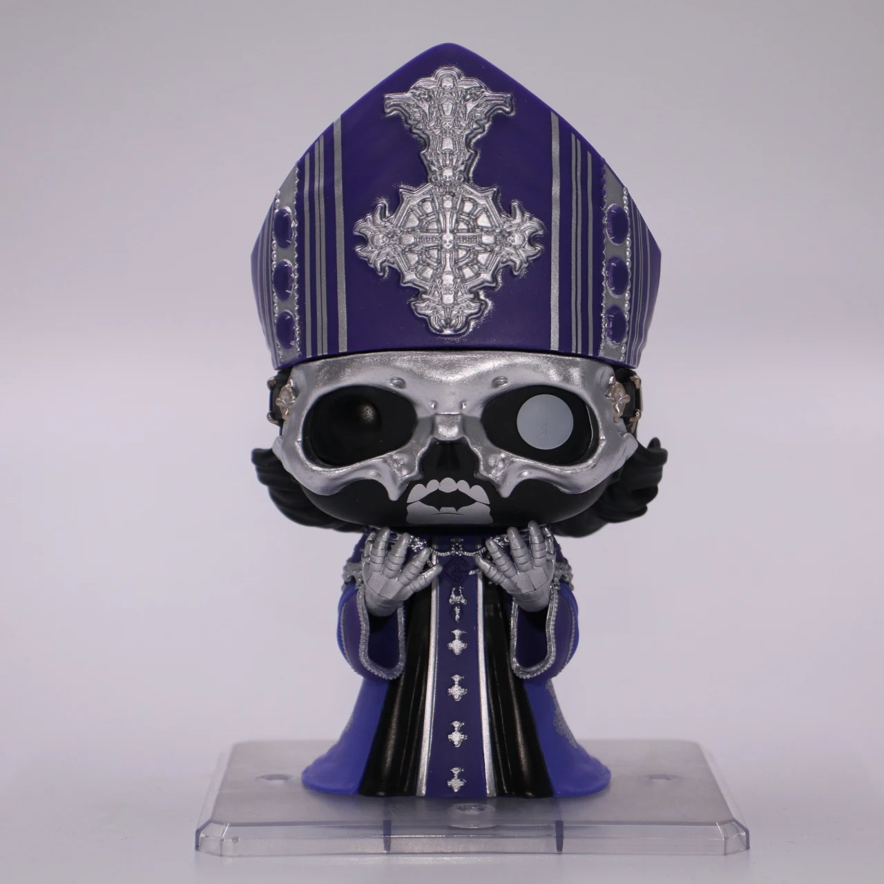 Фото Оригинальные фигурки Funko Pop Rocks # Коллекционная виниловая фигурка группы Papa V Perpetua Ghost, музыкальная игрушка-подарок, модель-украшение, в наличии (500 шт.) №4