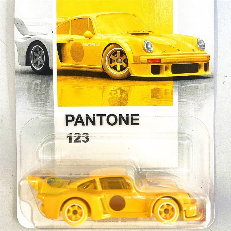 Фото Коллекционная модель автомобиля Hot Wheels Jky47 — серия Pantone Artist Color — Nissan, масштаб 1:64, литая под давлением, из сплава, подарок для коллекционеров и любителей хобби №4