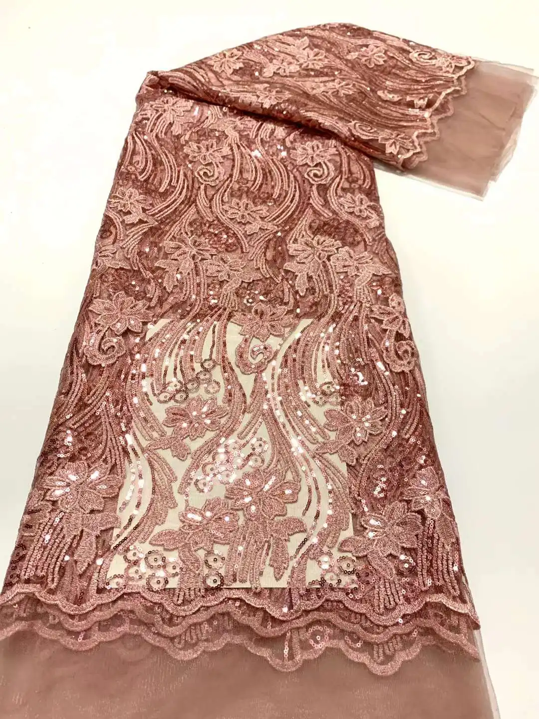 

Новейшая французская Тюлевая Кружевная Ткань 5 ярдов 2022, Высококачественная кружевная нигерийская кружевная ткань, африканская кружевная ткань для свадебной вечеринки