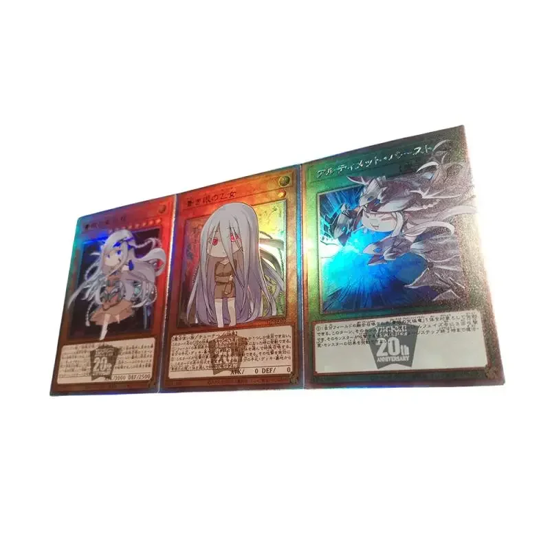 Фото Аниме Манга Yu-Gi-Oh DIY ACG настольные игры карты Miho Nosaka игрушки для мальчиков Versus коллекционные карты подарки на Рождество и день рождения №2