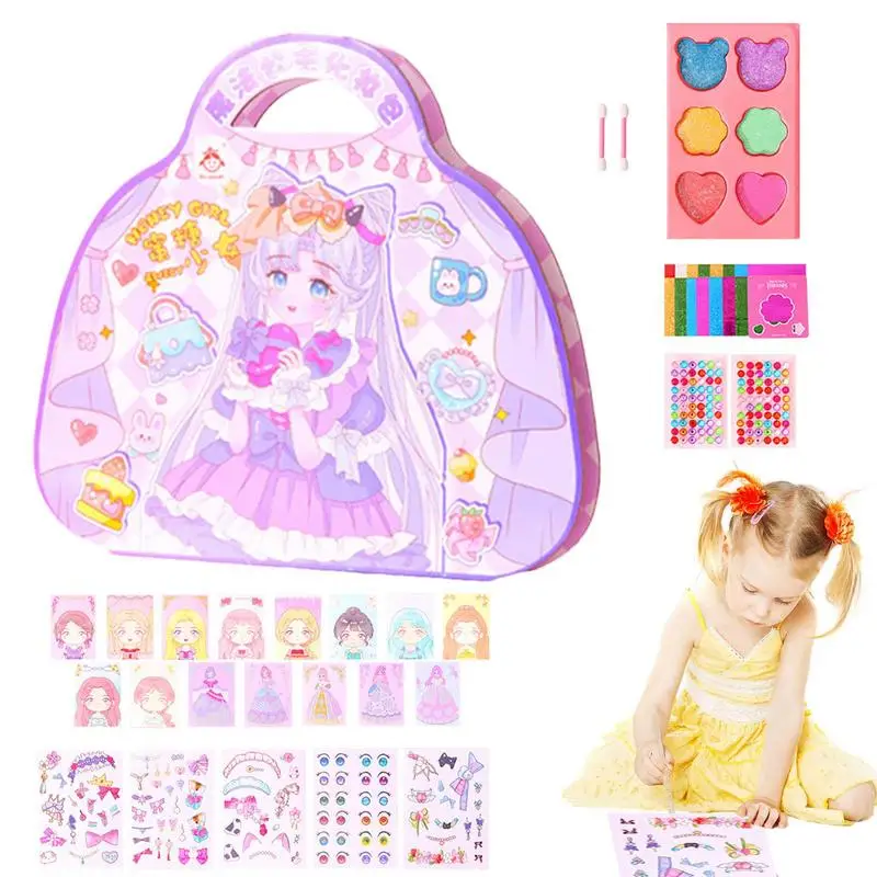 Набор для ролевого макияжа девочек наборы детская игрушка косметика набор