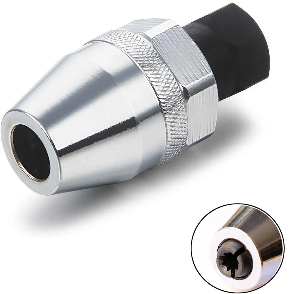

Broken Bolt Remover 3/8inch Used With Impact Ratchet Wrench Socket Locking Plier Broken Screw Removal Tool