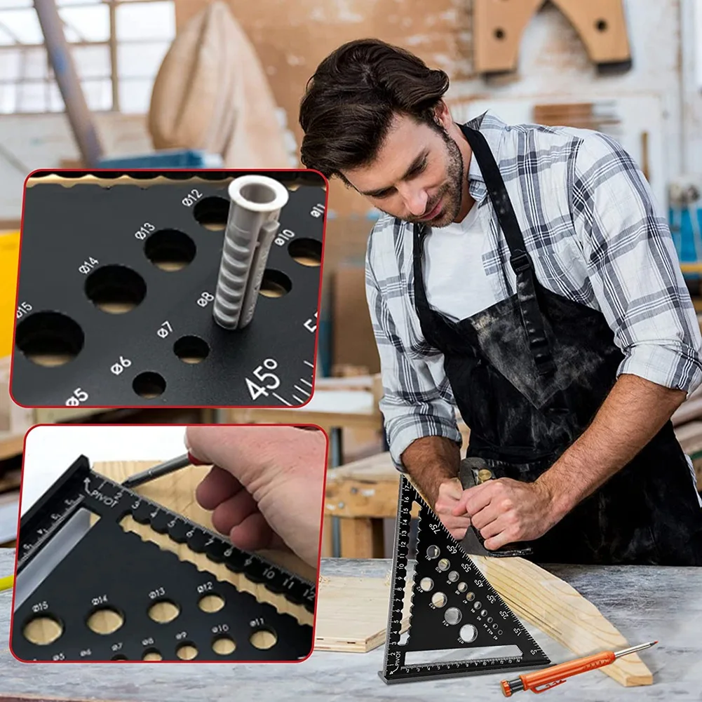 

Искусственное, трехмерное отверстие под углом, фотометрическое с механическим карандашом для деревообрабатывающих инструментов, подарки