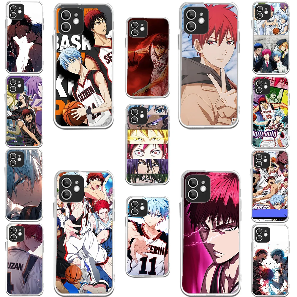 WD-13 Баскетбольный прозрачный силиконовый чехол Kuroko для Moto One Edge 20 30 40 50 Action Fusion Zoom