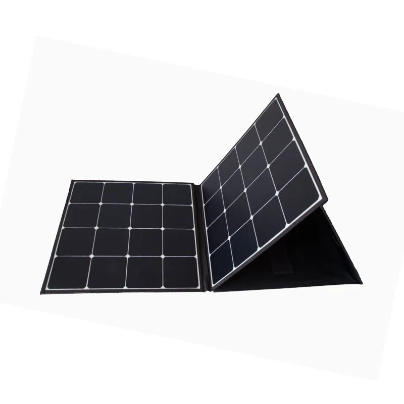 

High Capacity 200W Monocrystalline ETFE4 Portable Solar Panel for Outdoor Camping Travel Foldable Solar Charging