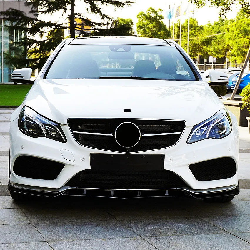 Разветвитель переднего бампера для Mercedes Benz E-Class C207 Coupe 2013-2016 AMG аксессуар